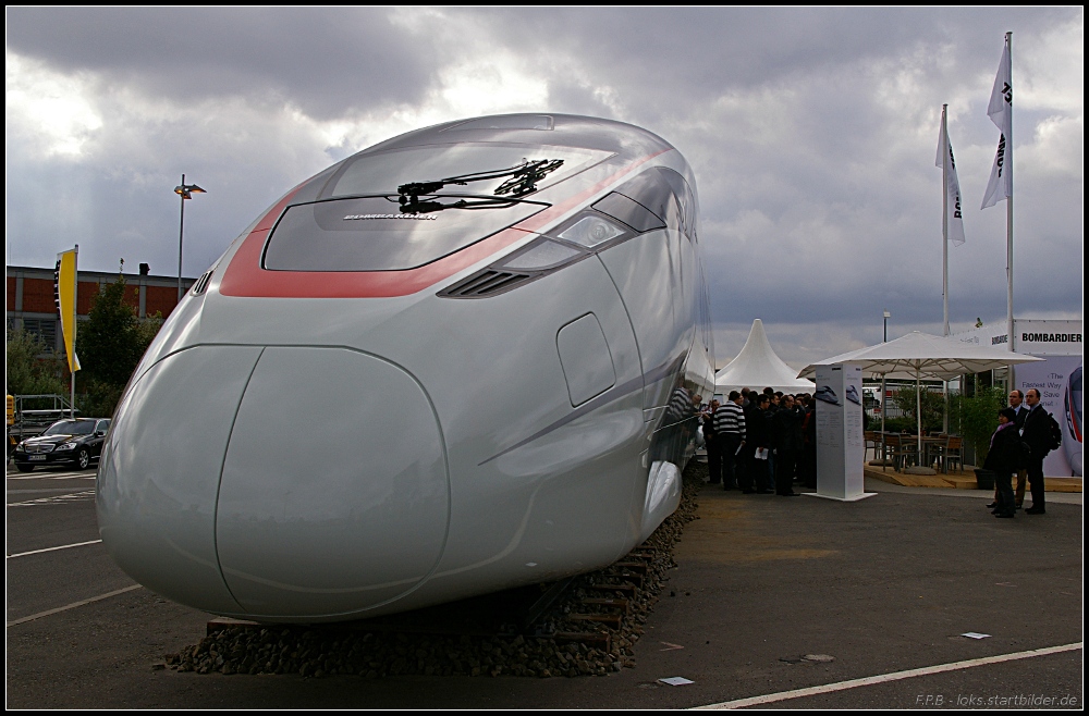 Bombardier Zefiro ist eine neue Vision von Hochgeschwindigkeitszgen (INNOTRANS 2010 Berlin 21.09.2010)
