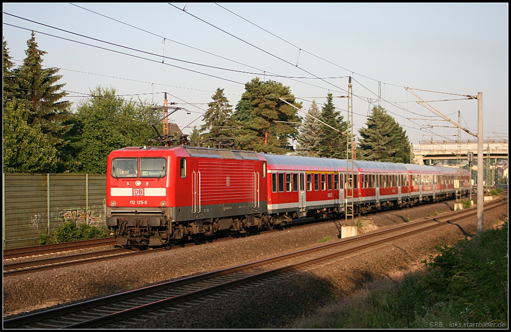 DB 112 125-0 schiebt den RE nach Hannover Hbf (gesehen Lehrte-Ahlten b. Hannover 24.06.2010)