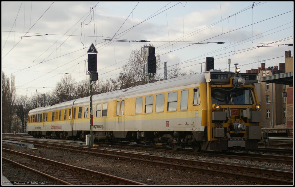 DB Netzinstandhaltung mit dem LIMEZ 3 (719 045 + 719 046) Richtung Ostkreuz (gesehen Berlin Greifswalder Straße 24.03.2011)
