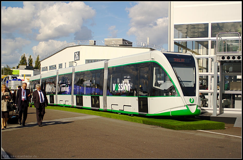 Vossloh Tramlink auf der InnoTrans 2012 in Berlin