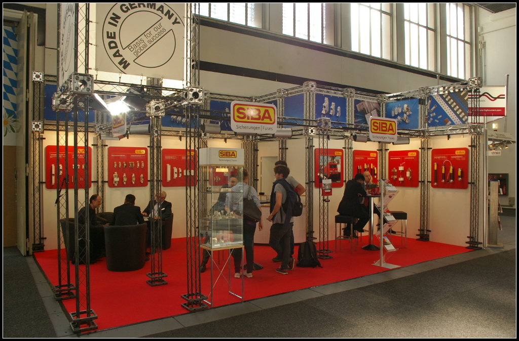 Exhibition stand of SIBA GmbH, Germany @ #InnoTrans2016 in Berlin