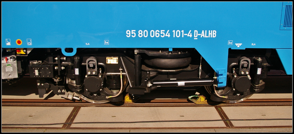 InnoTrans 2016 in Berlin: Drehgestell des Alstom Coradia iLint