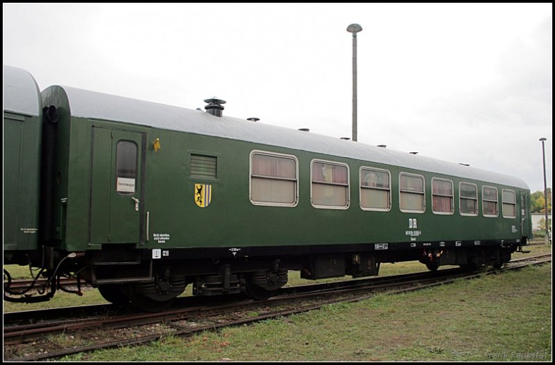 60 50 99-10 669-8 Bghw war ein Dienstwagen der DR (Eisenbahnfest des TEV zum Weimarer Zwiebelmarkt, Weimar 10.10.2009)