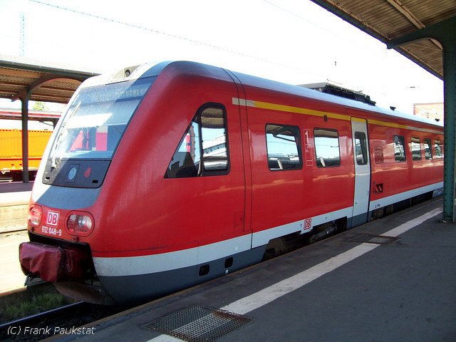DB Regio 612 048-9 im Profil (Hünfeld, 04.01.2005)