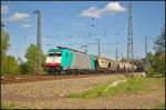 ITL E 186 244-0 mit Uagps + Tadgnss in Magdeburg Neustadt, 10.05.2015 (NVR-Nummer 91 51 5270 004-2 PL-ITL)