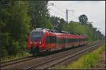 DB Regio 442 315 als Ersatzzug am 16.06.2014 durch Panketal-Rntgental