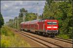 stettiner-bahn/359369/db-regio-112-189-mit-dem DB Regio 112 189 mit dem RE3 Eberswalde Hbf am 11.08.2014 durch Panketal-Rntgental