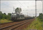 Im Einsatz bei der Leipziger Eisenbahngesellschaft (LEG) ist 185 546-9.