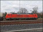 br-189/807541/db-cargo-189-057-fuhr-mit DB Cargo 189 057 fuhr mit einem Kesselwagenzug durch Leipzig-Thekla, hier ergab sich die Möglichkeit die Lok in der Breitseite aufzunehmen, 21.03.2023 (91 80 6189 057-3 D-DB)
