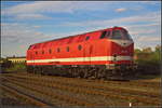 br-229/628084/gebaut-wurde-229-147-4-urspruenglich-in Gebaut wurde 229 147-4 ursprünglich in Rumänien und wurde 1983 in die DDR geliefert wo sie in Dresden als 119 147-7 ihren Dienst aufnahm. 1993 wurde die Lok umgebaut und in 229 147-4 umgezeichnet. Zuletzt war die Lok bei DB Netz im Einsatz von wo sie dann zur Cargo Logistik Rail-Service GmbH, Barleben (CLR) wechselte.