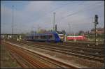cantus 427 002 als R5 nach Fulda kurz vor dem Bahnhof (NVR-Nummer 94 80 0427 139-1 D-CAN, Eigentum Hamburger Hochbahn AG, gesehen Bebra 14.10.2010)