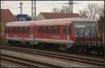DB Regio 628 570/928 570 der Südostbayernbahn am Zufahrtsgleis zum Bombardier-Werk.