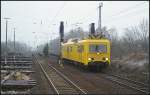Richtung Seddin ist ORT 708 326-4 unterwegs (gesehen Michendorf 01.02.2011)