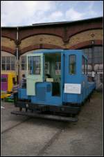 SKL 3206 ist ein Rottenkraftwagen der ein Geschenk der ehemaligen Bahnmeisterei Geithain an das Verkehrsmuseum ist (gesehen 3.