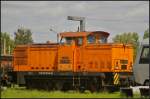 CLR 346 560-9 in Magdeburg Neustadt, 10.05.2015. Gebaut wurde die Lok 1960 bei LEW und ging an die VEAB - Volkseigener Erfassungs- und Aufkaufbetrieb Neumark, Neumark (Sachs). Dort erhielt sie die Nummer  2 . Erst 2002 erfolgte die Umzeichnung in 106 560-6 (2. Besetzung). Seit 2009 ist die Lok im Bestand der Cargo Logistik Rail Service GmbH (NVR-Nummer 98 80 3346 560-6 D-CLR)