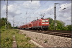 DB 112 132-6 mit dem RE1 Magdeburg Hbf am 21.05.2016 durch Magdeburg Ost