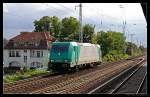 HGK 2010 / 185 575-8 alleine unterwegs Richtung Buch (NVR-Nummer: 91 80 6185 575-8 D-HGK, Eigentum Alpha Trains, seit 2006 vermietet, gesehen Berlin Karow 18.08.2010)