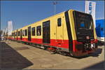 Der erste rollfähige Halbzug der neuen Baureihe 484 für die S-Bahn Berlin GmbH wurde auf der InnoTrans 2018 in Berlin präsentiert.