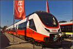 Von Bombardier kommen die neuen Cityjets für die ÖBB, eingereiht als Baureihe 4758.