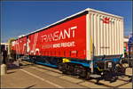 Zusammen mit voestalpine hat die Rail Cargo Group einen Plattformwagen der Gattung Rilns entwickelt, der mit hoher Modularirät und nachhaltigeren Transport punkten soll.