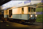 Bei dem Z 209 der SNCF handelt es sich um einen Gepäcktriebwagen für Schmalspur und seitlicher Stromschiene. Eingesetzt wurde der im Jahr 1901 gebaute Triebwagen auf der Strecke Saint-Gervais - Vallorcine. Im Jahr 1985 wurde der Triebwagen dann ausgemustert. Fotografiert im Eisenbahnmuseum Cite du Train in Mulhouse am 10.11.2023.