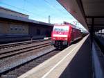 KW 25/23279/railion-189-014-4-ohne-logo-mit Railion 189 014-4 (ohne Logo) mit Güterzug, gesichtet Fulda 2005