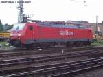 KW 23/18178/railion-189-098-7-wartet-auf-die Railion 189 098-7 wartet auf die nchste Leistung (Class 189-VB2, angemietet von MRCE Dispolok, ex Railion Deutschland AG, gesichtet Bebra 07.06.2007).