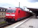 KW 27/21005/railion-185-065-0-fuhr-mit-einem Railion 185 065-0 fuhr mit einem gemischtem Güterzug am 02.07.2007 durch Göttingen