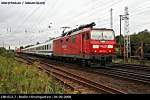 KW 36/18207/railion-logistics-180-012-7-ex-230 RAILION Logistics 180 012-7 (ex 230 012-7) mit dem Berlin-Warschau-Express (Berlin Hirschgarten, 04.09.2008).