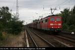 KW 36/20304/railion-151-113-8-und-151-107-0 Railion 151 113-8 und 151 107-0 mit Schttgut (Berlin, Hirschgarten, 05.09.2008)
