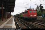 DB 140 374-0 mit gemischtem Güterzug (Berlin Hirschgarten, 05.09.2008)    Update: 2015 in Seddin als Ersatzteilspender z; ++ 03/2016