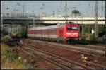 KW 34/29974/db-fernverkehr-101-091-7-mit-dem DB Fernverkehr 101 091-7 mit dem CNL 450 'Perseus' nach Paris Est (Berlin Schnefeld, 22.08.2009)