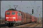KW 12/60592/railion-logistics-151-152-6-mit-falns-wagen RAILION Logistics 151 152-6 mit Falns-Wagen (Nuthetal-Saarmund 23.03.2010)