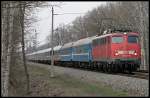 DB 115 459-0 mit dem Nachtzug nach Saratov (Erkner 06.04.2010)