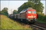 DB Schenker 232 800-3 mit gemischten Güterzug Richtung Lehrte (gesehen Lehrte-Ahlten b. Hannover 24.06.2010 - Update: In Halle G abgestellt)