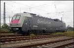 RailAdventure ES 64 P-001 in Wartestellung, um die auf der InnoTrans 2010 ausgestellten Vectron-Loks abzuholen (NVR-Nummer: 91 80 6127 001-6-D-RADVE, ex DB, ex EVB, ex MRCE, gesehen Berlin-Moabit