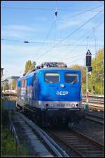 EGP 151 039, Eigentum der Firma SRI Rail Invest GmbH, am 22.10.2013 in Berlin Greifswalder Strae abgestellt