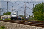 kw-20/498017/metrans-386-017-8-kommt-am-21052016 Metrans 386 017-8 kommt am 21.05.2016 mit einem Containerzug aus der Kreuzung Elbbrcke in Magdeburg (NVR-Nummer 91 54 7386 017-8 CZ-MT)