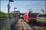 kw-19-2/558664/db-cargo-185-054-4-fuhr-mit DB Cargo 185 054-4 fuhr mit einem Kesselwagenzug am 11.05.2017 durch den Bahnhof Berlin-Hohenschönhausen