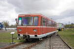 Auf dem Freigelände vom Cite du Train stand auch der Triebkopf MC3 der Metro Lyon.