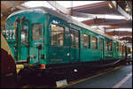 kw-45/832157/z-23461-oder-wie-der-vororttriebzug Z 23461 oder wie der Vororttriebzug bei der P.O. hieß: Z.A2B5PEyp [4] 23461. Ausgestellt stehr der Triebwagen in der grünen Ursprungslackierung im Eisenbahnmuseum Cite du Train in Mulhouse. Leider waren die Drehgestelle und der Rahmen nicht gut ausgeleuchtet und noch weiter aufhellen hätte mehr Rauschen produziert. Fotografiert am 10.11.2023 bei einem Besuch des Museums.