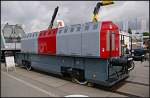 Man sieht es MDD3-06 nicht an und doch ist es eine komplette Rangierlokomotive des Herstellers Express Service OOD aus Bulgarien (INNOTRANS 2010 Berlin 21.09.2010)