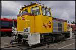 SNCF infra 9002 ist eine kleine Rangierlokomotive (INNOTRANS 2010 Berlin 21.09.2010)
