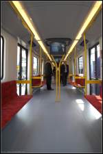 Inneneinrichtung der Inspiro-Metro fr Warszawa