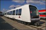 Bei dem Zug handelt es sich um einen führerstandslosen Metro-Zug für Kopenhagen, gebaut von ANSALDOBREDA SPA.