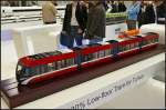 Model of CNR 100% Low-floor Tram for Turkey.