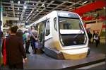 Am Messestand von Siemens war während der InnoTrans 2014 ein Mokup des Inspiro für die Metro Klang Valley Kuala Lumpur ausgestellt.