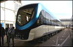 InnoTrans 2016 in Berlin: Siemens stellte auf der Messe den führerstandslosen Metro-Zug Inspiro für die Saudi-Arabische Stadt Riad vor.