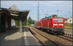 Verschrottungen/280787/db-regio-143-221-0-mit-der DB Regio 143 221-0 mit der RB nach Magdeburg Hbf am 16.07.2013 in Biederitz
<br><br>
- Update: ++ 23.10.2018 bei Bender, Opladen