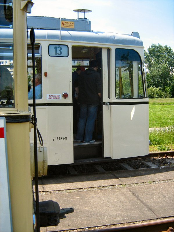 In der Wendeschleife Wuhletalstrasse, Berlin-Marzahn 14.6.2009